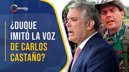 Iván Duque: ¿Por qué comparan al presidente con Carlos Castaño?
