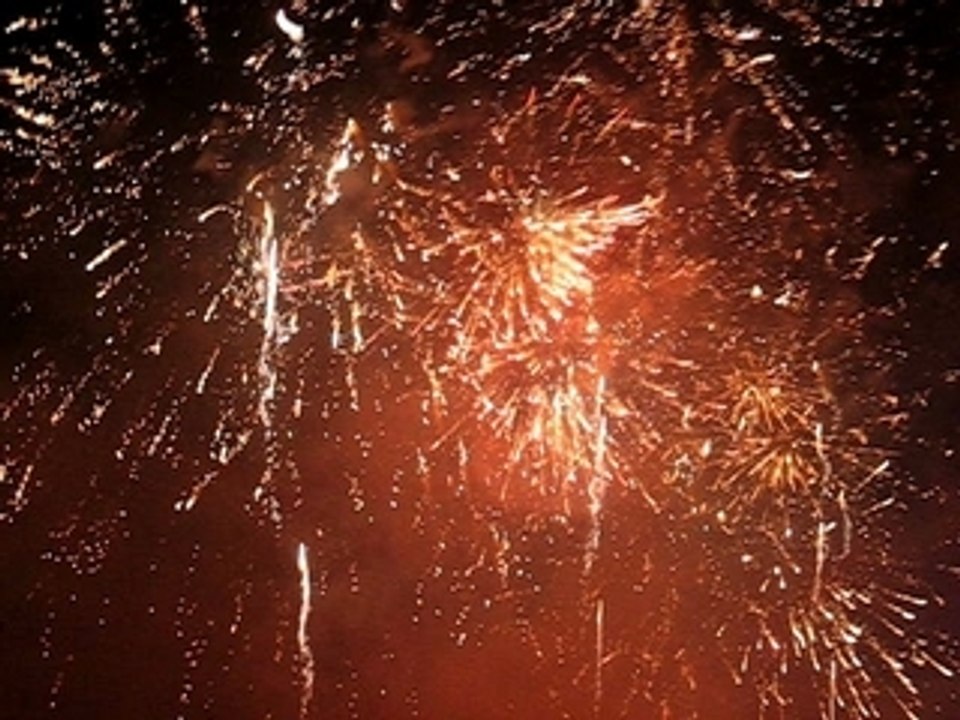 Feu d'artifice [Lille - Lyon au Stade de France]