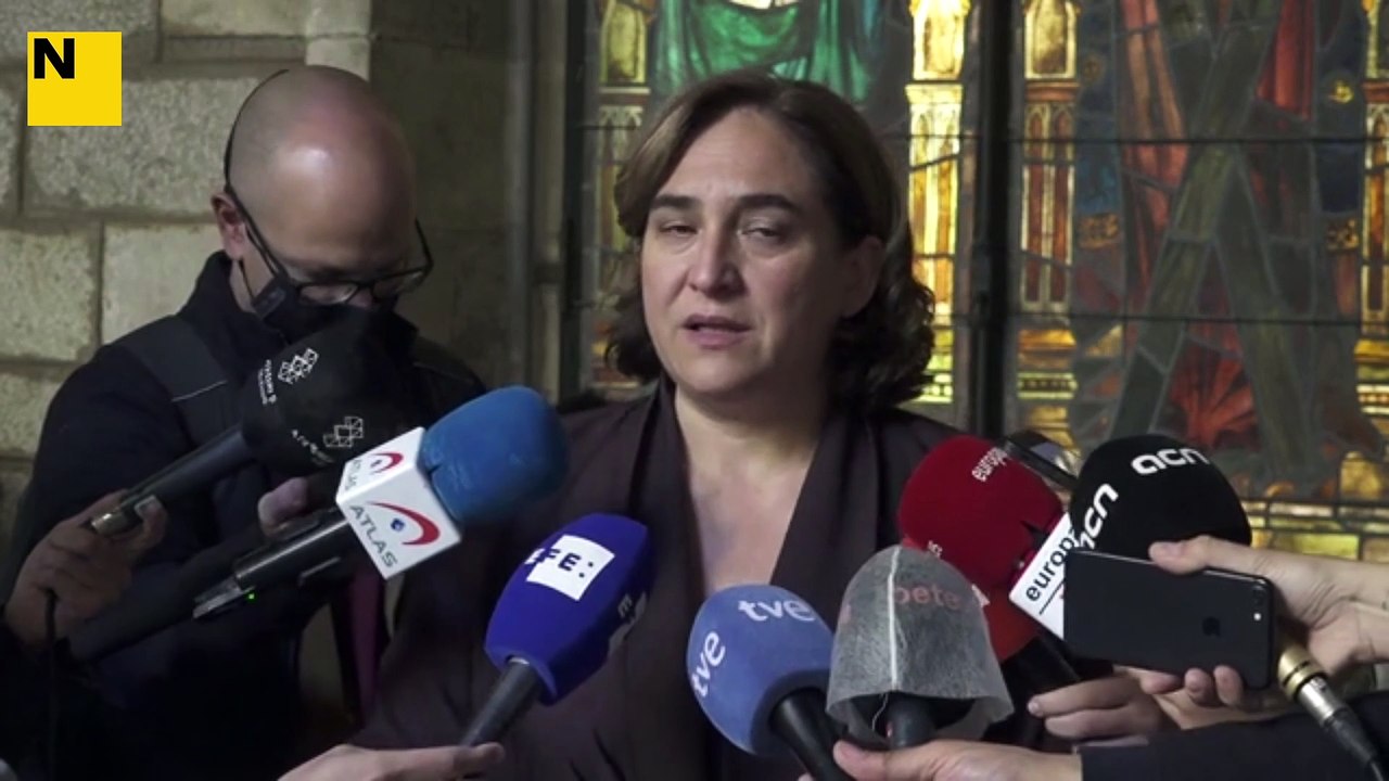 L'alcaldessa de Barcelona, Ada Colau valora "molt positivament" la reunió amb el president de Foment del Treball, Josep Sánchez Llibre