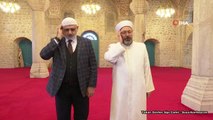 Diyanet İşleri Başkanı Erbaş, Şuşa'da çifte ezan okudu