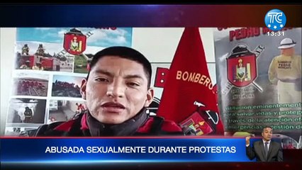 Una mujer fue abusada sexualmente durante protestas