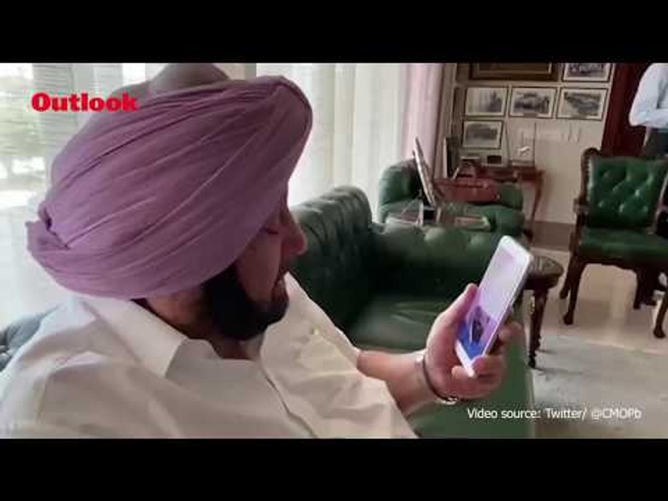 Punjab CM Capt Amarinder Singh Speaks To ASI Whose Hand Was Severed In Patiala Attack