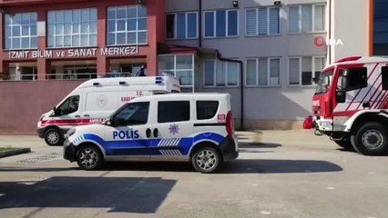 Kazan dairesindeki patlama öğretmen ve öğrencileri korkuttu