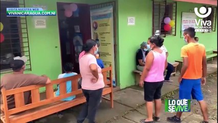 Familias Acuden a protegerse con Vacunas Contra La Covid-19 en Boaco