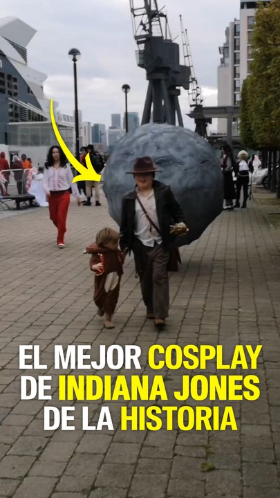 El mejor cosplay de Indiana Jones de la historia