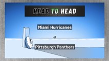 Miami Hurricanes at Pittsburgh Panthers: Over/Under