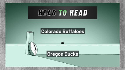 Colorado Buffaloes at Oregon Ducks: Spread