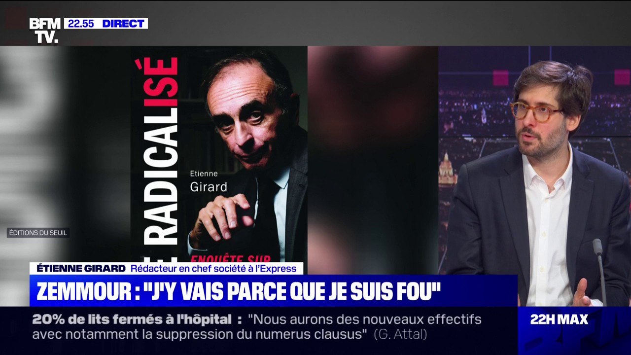 Étienne Girard: "L'immense majorité des membres de la campagne d'Éric Zemmour sont persuadés que s'il n'y a pas Sarah Knafo, il n'y a jamais de candidature"