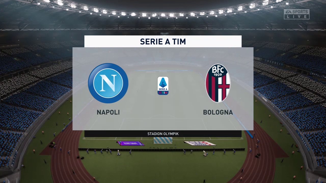 Napoli vs Bologna || Serie A - 28th October 2021 || Fifa 21