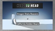 Oregon State Beavers at California Golden Bears: Over/Under