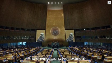 COP26 : Frankie le dinosaure fait la morale aux êtres humains ! Traduction VF Française