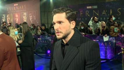 ETERNALS: Kit Harrington’s Parenting Advice from Angelina