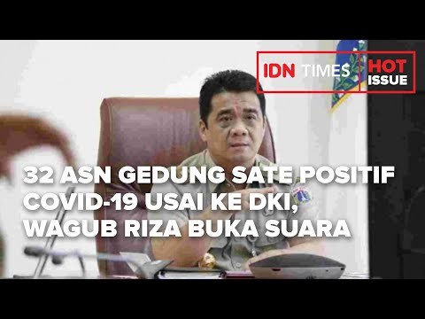32 ASN GEDUNG SATE POSITIF COVID-19 USAI KE DKI, WAGUB RIZA BUKA SUARA