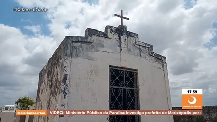 Homem que dorme em cemitério no Alto Sertão diz que não tem medo: “todo mundo tá morto mesmo”