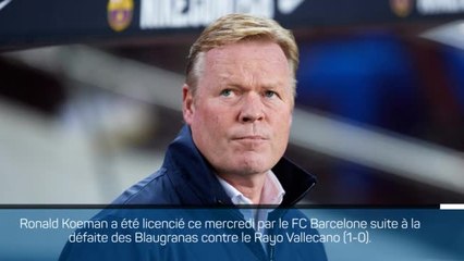 Barcelone - Koeman licencié !