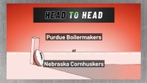 Purdue Boilermakers at Nebraska Cornhuskers: Over/Under