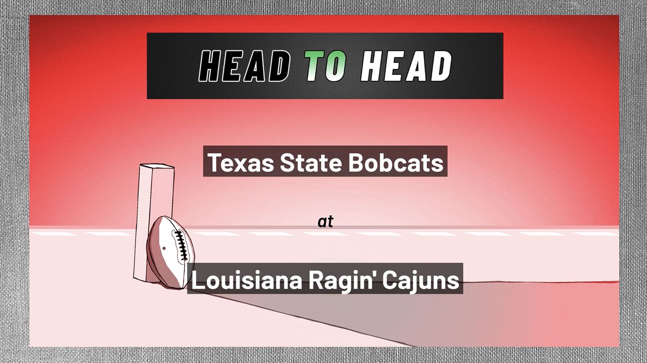 Texas State Bobcats at Louisiana Ragin' Cajuns: Over/Under