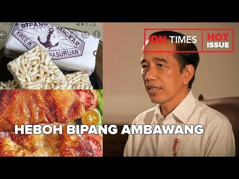 HEBOH JOKOWI PROMOSI BIPANG AMBAWANG, APA KATA NETIZEN?