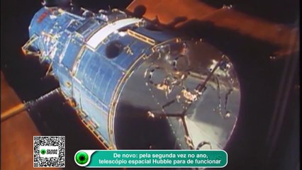 De novo pela segunda vez no ano, telescópio espacial Hubble para de funcionar