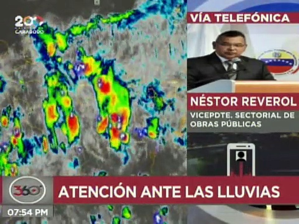 Min. Néstor Reverol informó sobre las medidas preventivas ante el fenómeno meteorológico "La Niña"