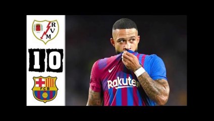 Rayo Vallecano vs Barcelona 1 0 Extended Highlights & All Goals 2021 HD