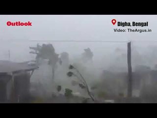 Cyclone Amphan: High Tide At Digha In West Bengal