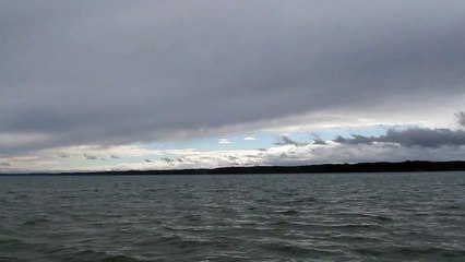TP Mcloughin's Cottage at Torch Lake after Rain Storm
