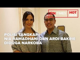 POLISI TANGKAP NIA RAMADHANI DAN ARDI BAKRIE DIDUGA NARKOBA