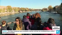 Aumenta la presencia de turistas extranjeros en París tras la reactivación