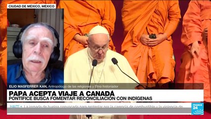 Elio Masferrer: "Los indígenas canadienses piden indemnizaciones de la Iglesia Católica"
