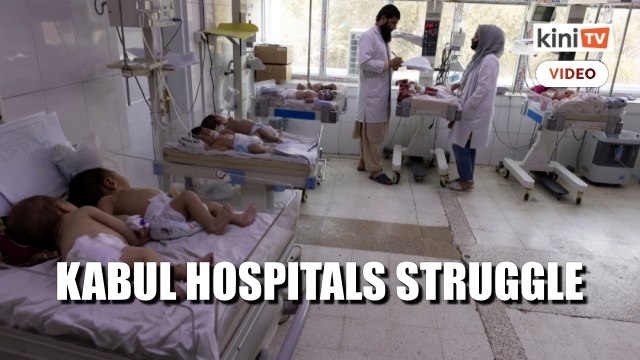 In Kabul children's hospital, medics struggle with staff shortages