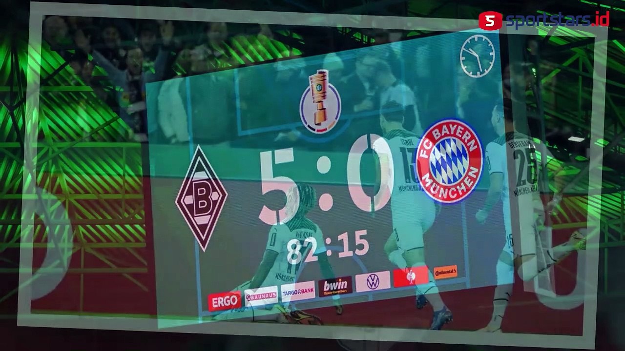 Dibantai Gladbach, Bayern Munich Tersingkir di Piala DFB-Pokal