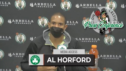 Al Horford: "We Shouldn't Even Have To Address (Effort)." | BOS vs WAS Press Conference