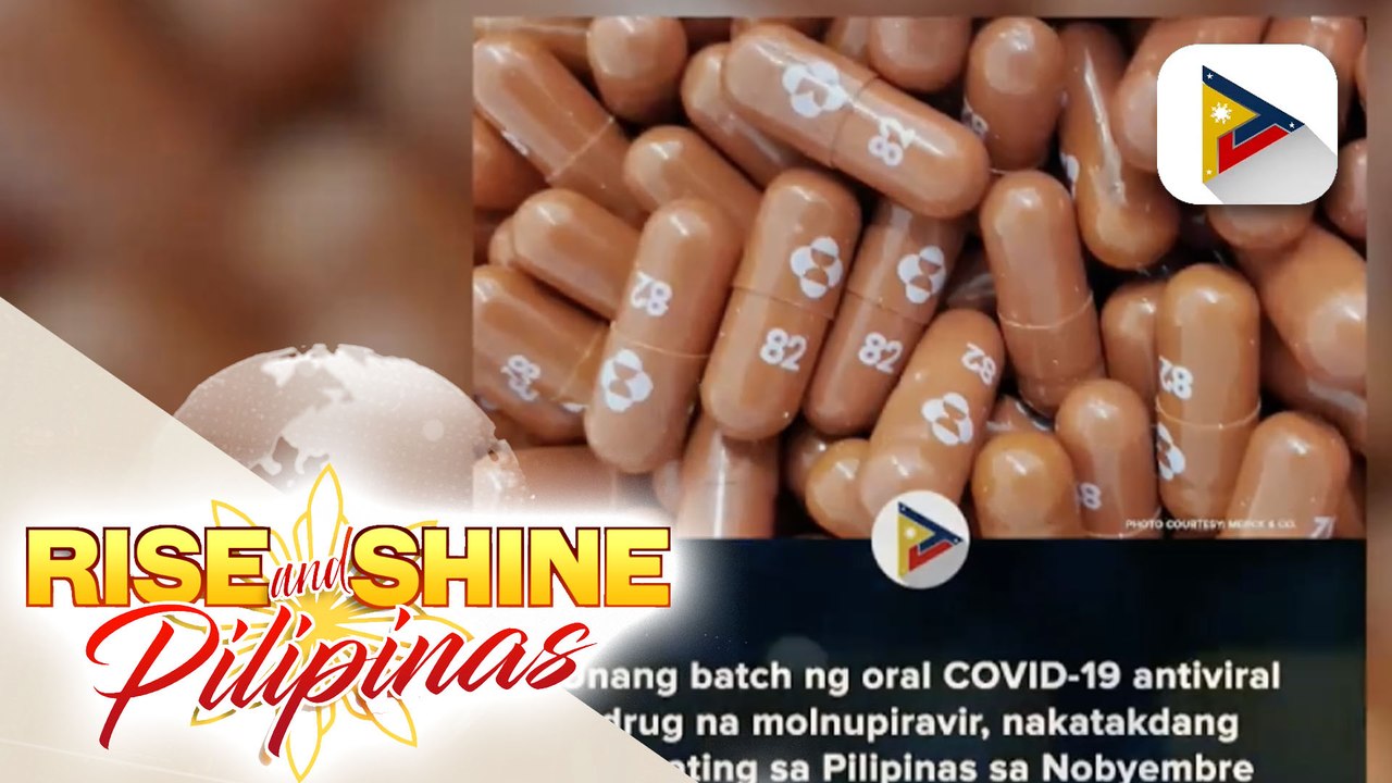 Nasa 350-K bote ng molnupiravir, nakatakdang dumating sa bansa