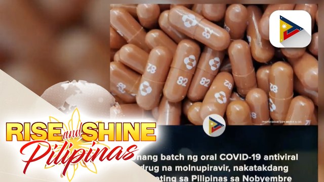 Nasa 350-K bote ng molnupiravir, nakatakdang dumating sa bansa