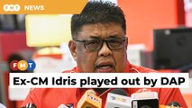 Ex-CM Idris was played out by DAP, alleges Melaka Umno chief