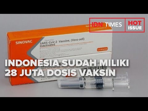 INDONESIA SUDAH MILIKI 28 JUTA DOSIS VAKSIN
