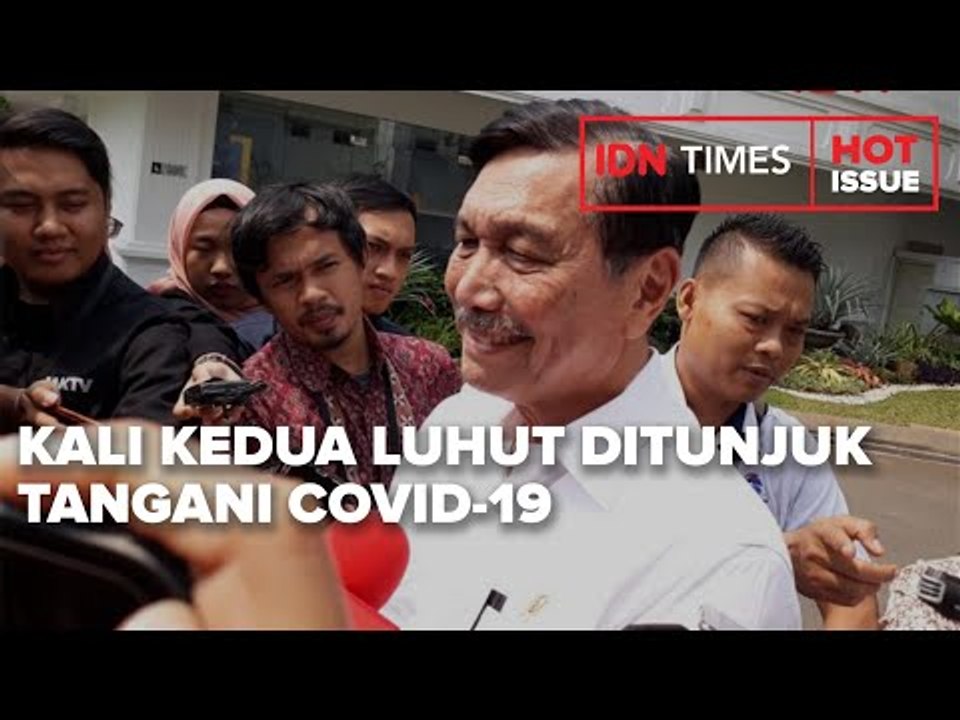 KALI KEDUA LUHUT DITUNJUK JOKOWI TANGANI COVID-19, AKANKAH BERHASIL?