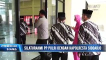 Silaturahmi PP Polri dengan Kapolresta Sidoarjo & Ketua Bhayangkari Wilayah Sidoarjo