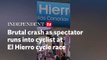 Brutal crash as fan runs into cyclist during race in Spain - Editor's Picks - Independent TV
