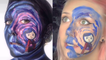 'Florida makeup artist goes for the 'Coraline' makeup look for Halloween'