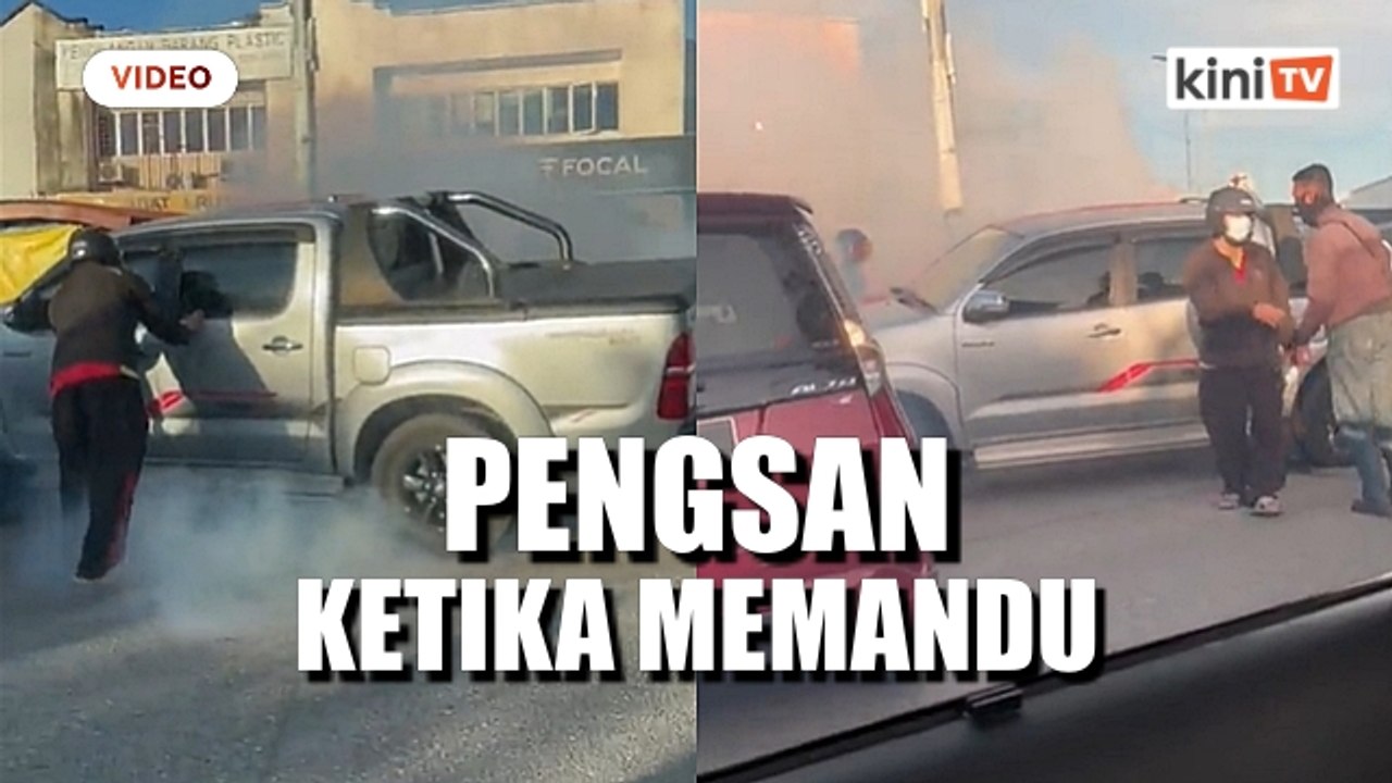 Pemandu pengsan punca kenderaan terbabas rempuh kedai