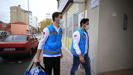 KIRKLARELİ - Trakya'da 65 yaş üzeri ve risk grubundakilere "grip aşıları" evlerinde yapılıyor