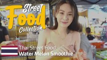 Water Melon Smoothie - Thai Street Food