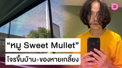 "หมู Sweet Mullet" โดนโจรขึ้นบ้าน กวาดทรัพย์หนีหายล่องหน | เดลิ[HOT]นิวส์ 28/10/64