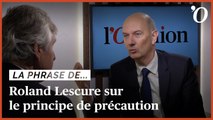 Roland Lescure: «Il faut supprimer le principe de précaution»