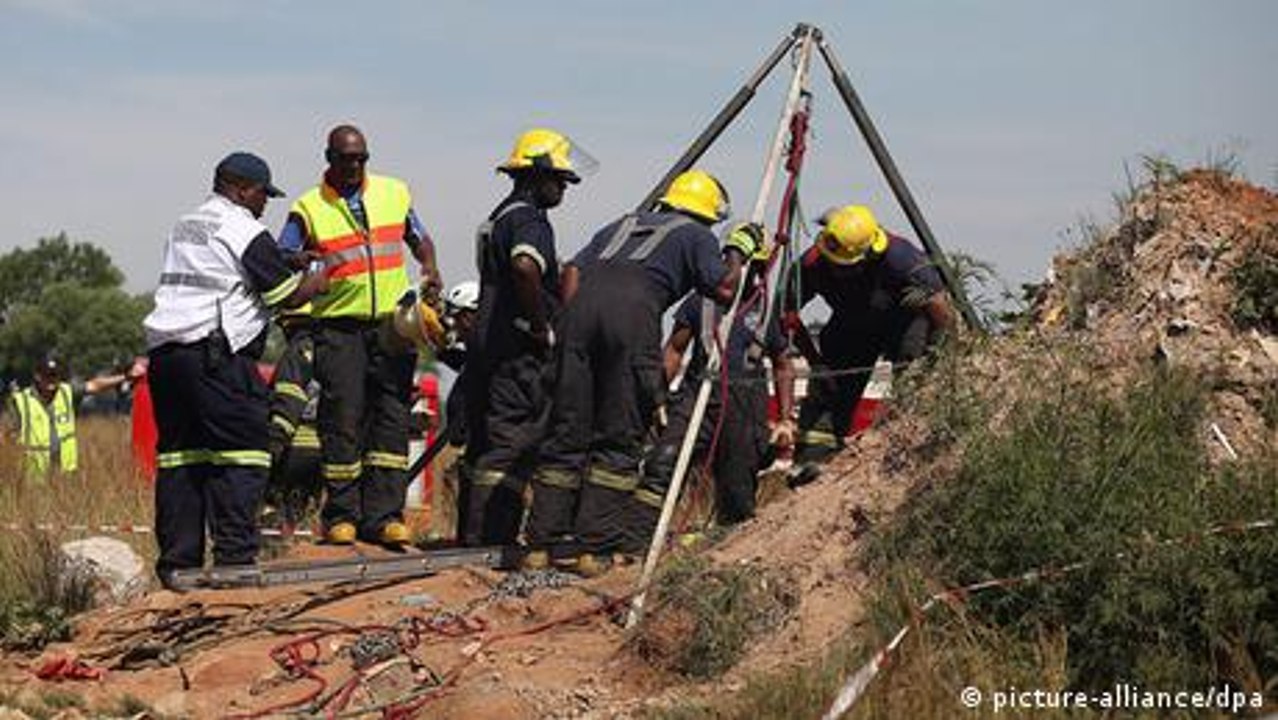 Gefährliche Goldsuche in Südafrika