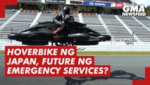 Hoverbike ng Japan, future ng emergency services? | GMA News Feed