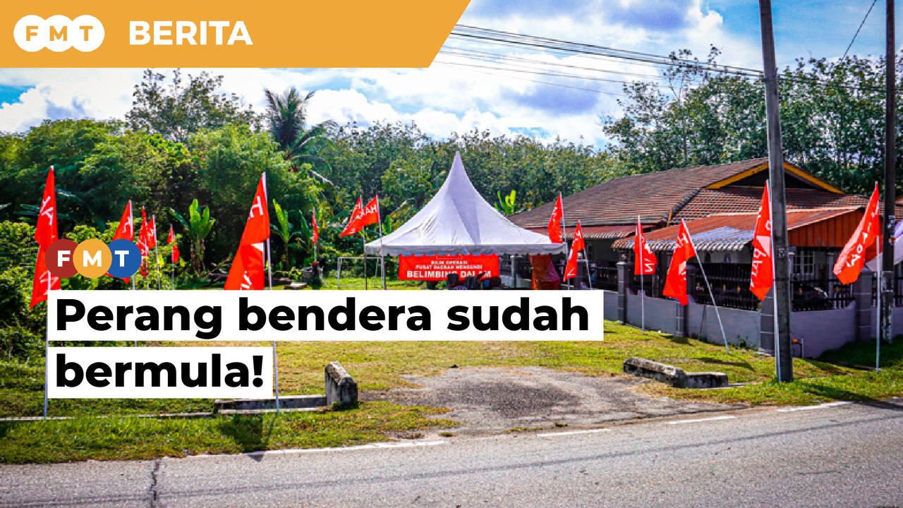 Perang bendera di Melaka sudah bermula