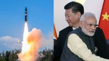 Agni-V Ballistic Missile ప్రయోగం విజయవంతం..! || Oneindia Telugu